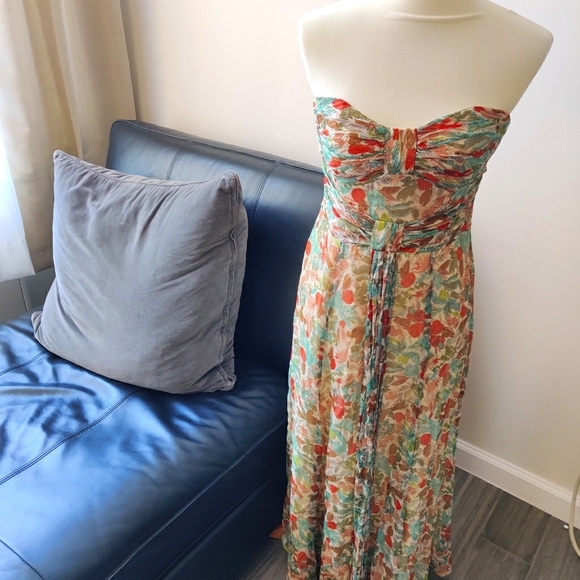 Nanette Lepore Chiffon maxi - Picture 1 of 8